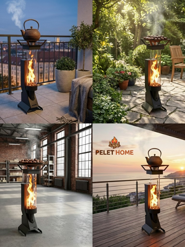 Pelet Home® ChefPell Modern Pelet Sobası